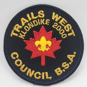 TRAILS WEST COUNCIL 2000 KLONDIKE BSA‎ PATCH
